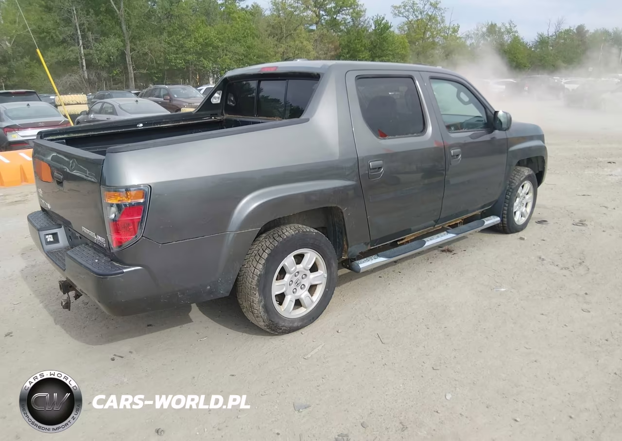 2007 Honda Ridgeline Rtl VIN:2HJYK16507H524773 - 4