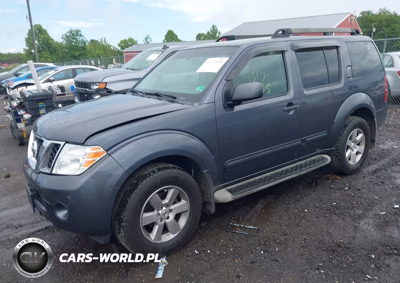 2011 Nissan Pathfinder Sv VIN:5N1AR1NB2BC608061 - 2