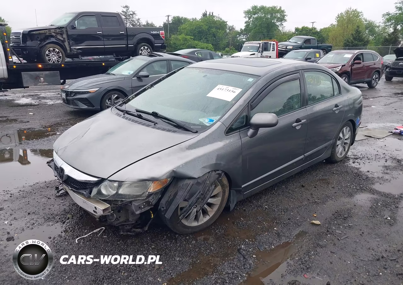 2009 Honda Civic Ex VIN:2HGFA16869H530669 - 2