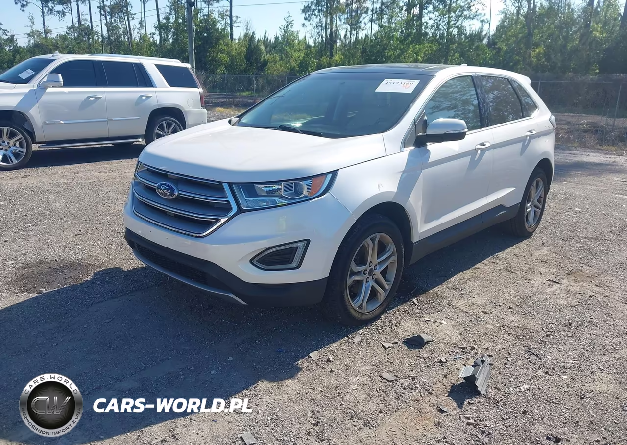 2017 Ford Edge Titanium VIN:2FMPK3K99HBB71731 - 2