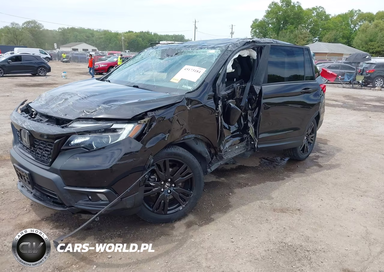 2021 Honda Passport Awd Sport VIN:5FNYF8H20MB014073 - 2