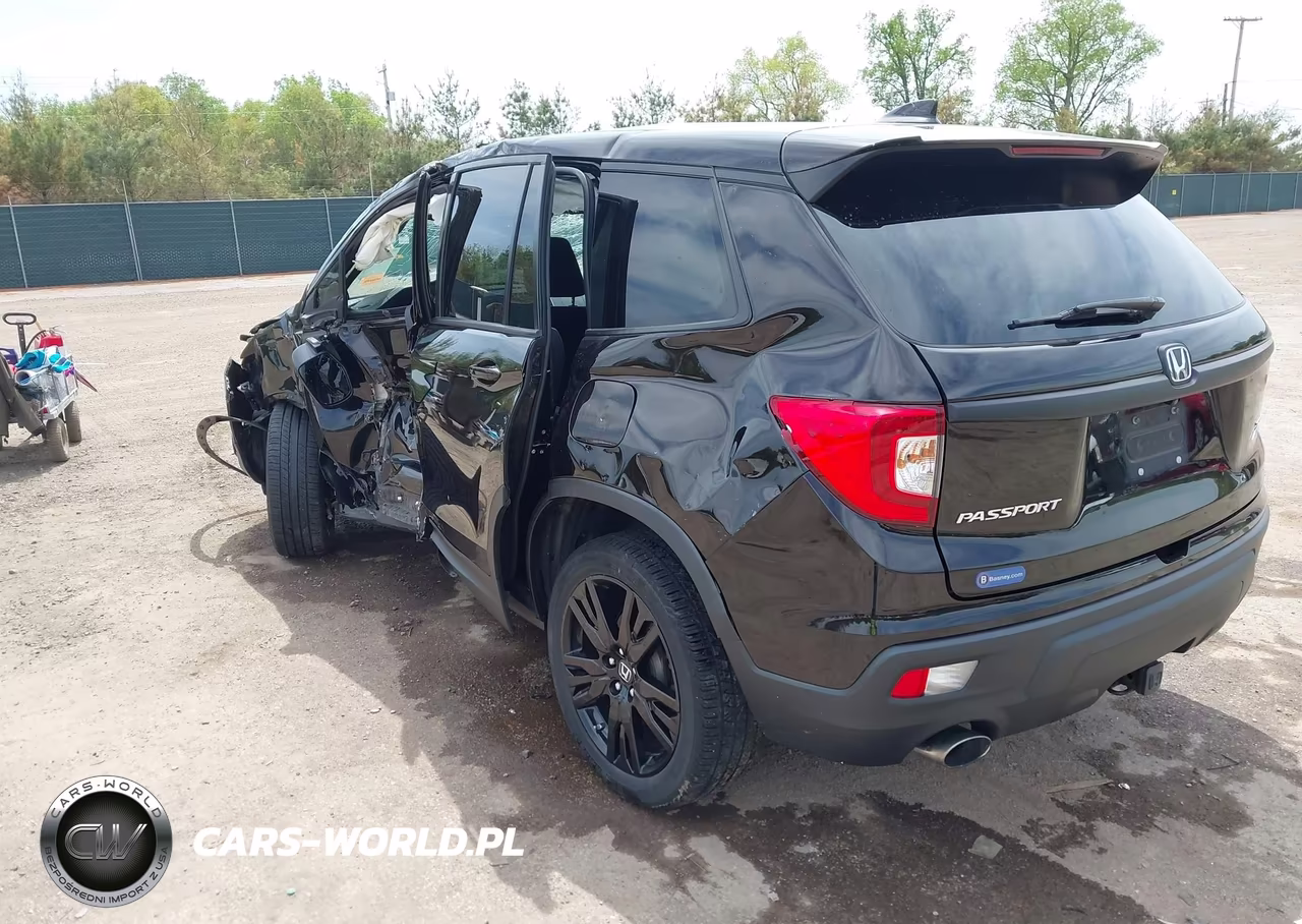 2021 Honda Passport Awd Sport VIN:5FNYF8H20MB014073 - 3
