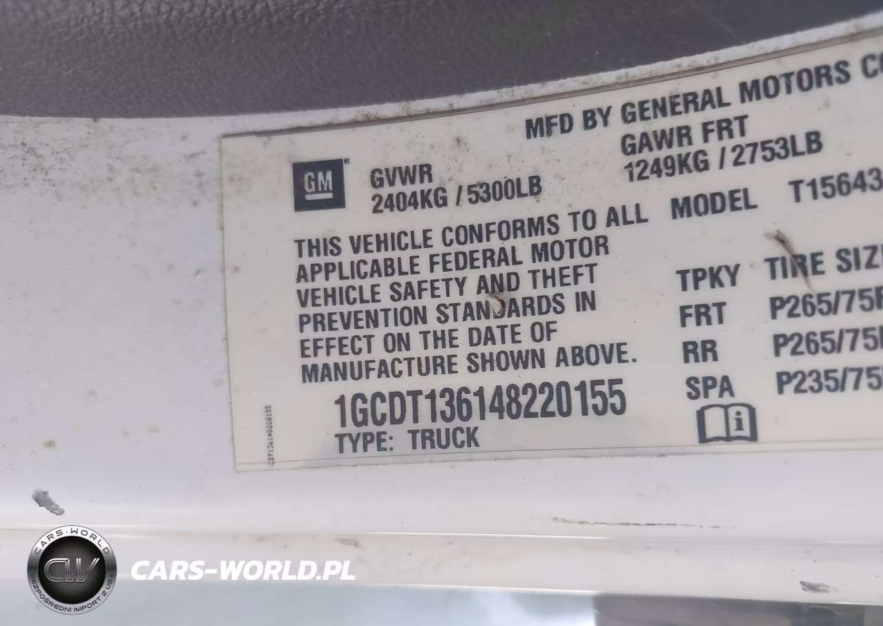 2004 Chevrolet Colorado Ls VIN:1GCDT136148220155 - 9