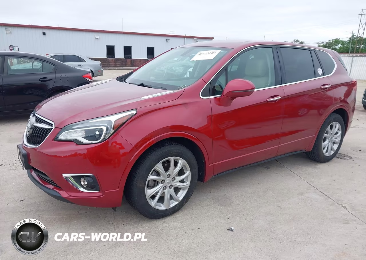2019 Buick Envision Fwd Preferred VIN:LRBFXBSA9KD017543 - 2