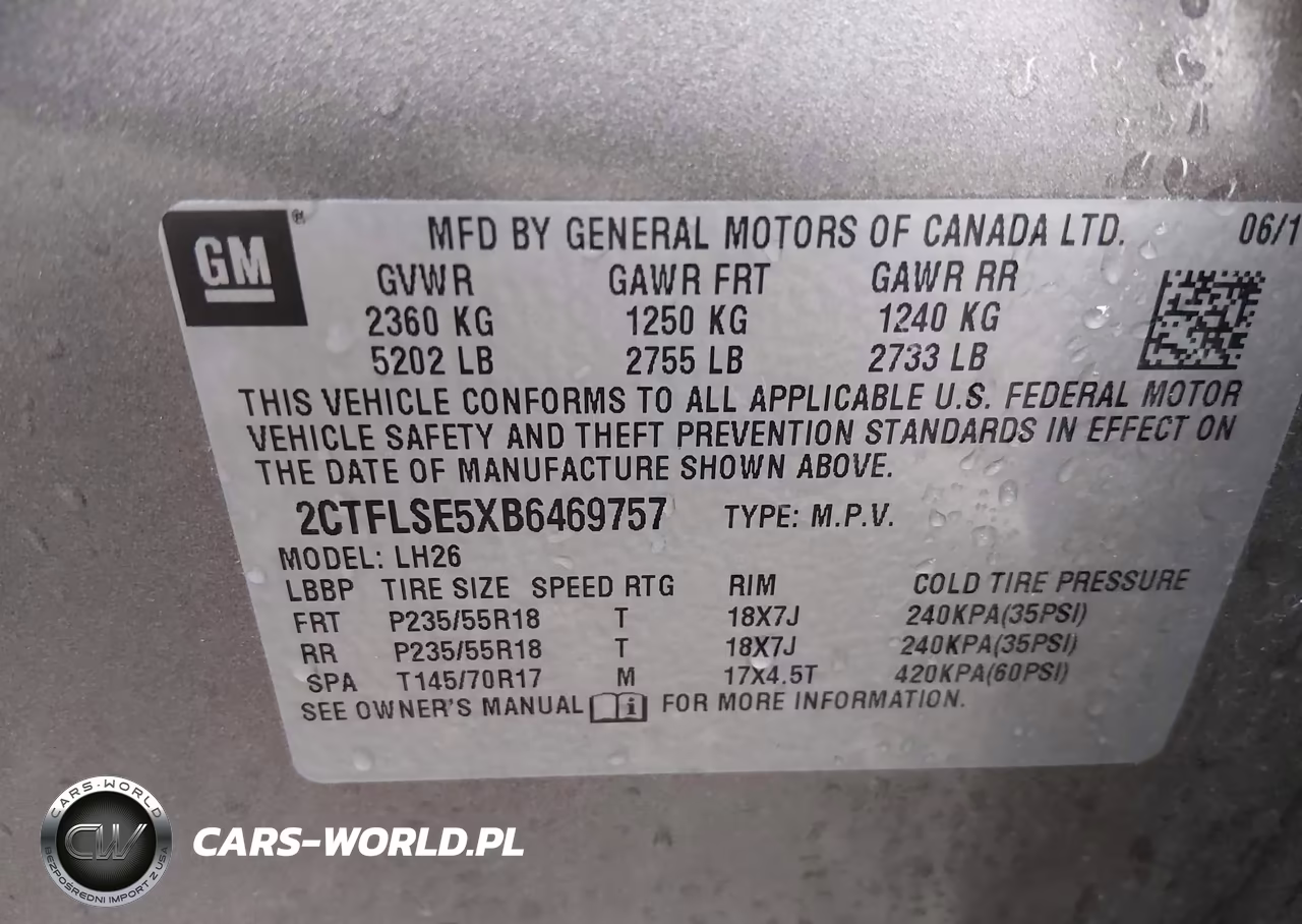 2011 GMC Terrain Sle-2 VIN:2CTFLSE5XB6469757 - 9