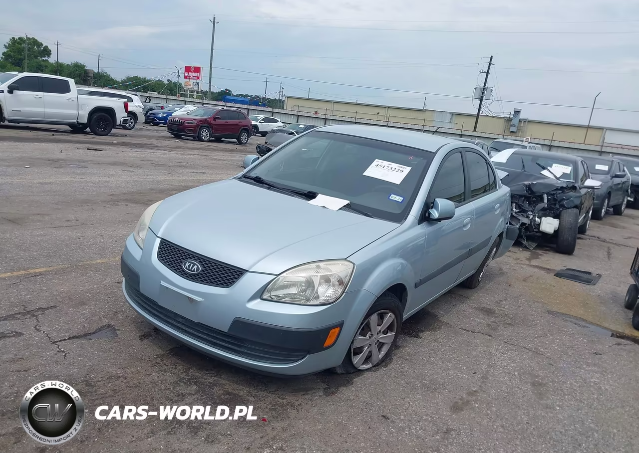 2008 Kia Rio Lx VIN:KNADE123486319083 - 2