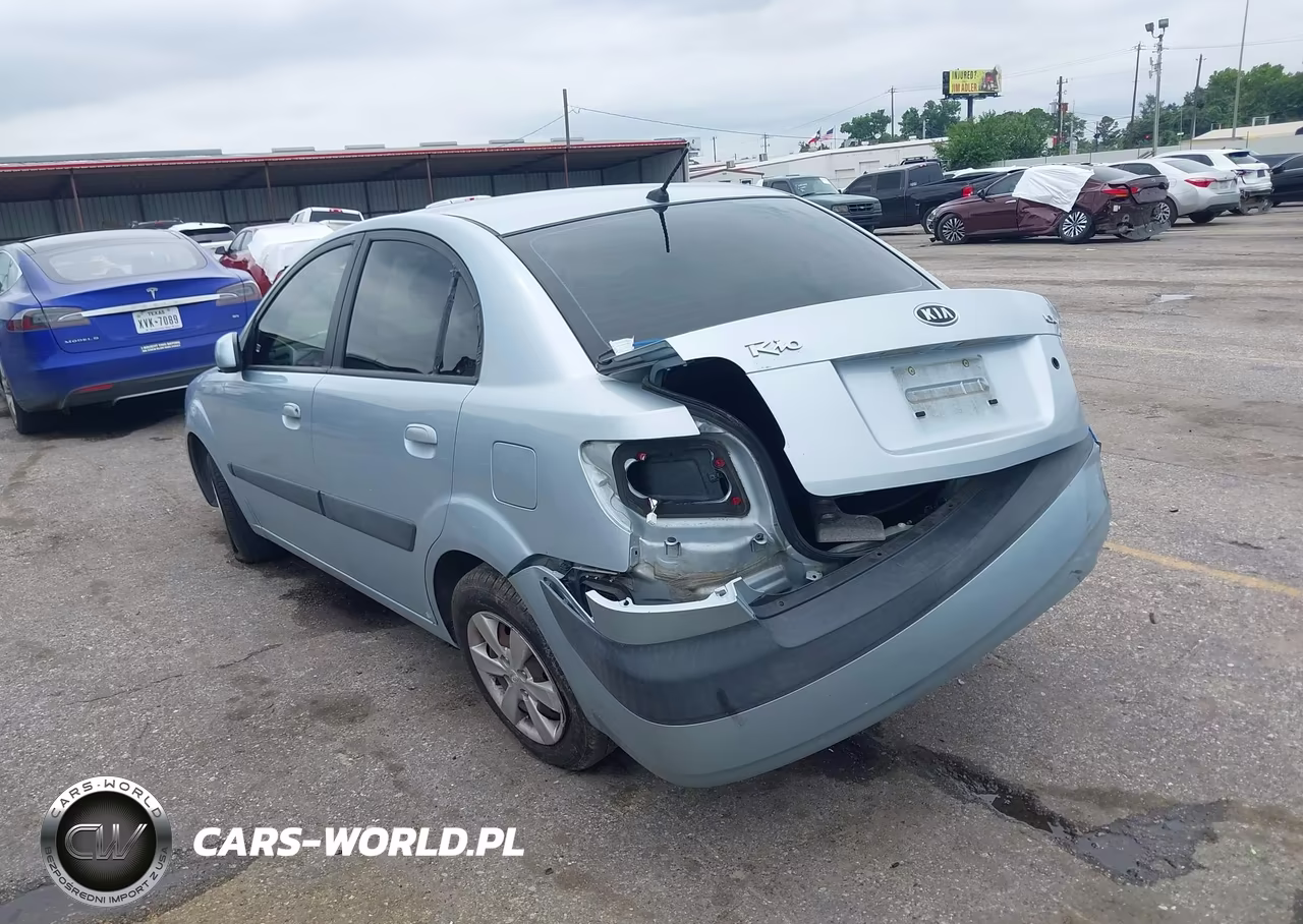 2008 Kia Rio Lx VIN:KNADE123486319083 - 3