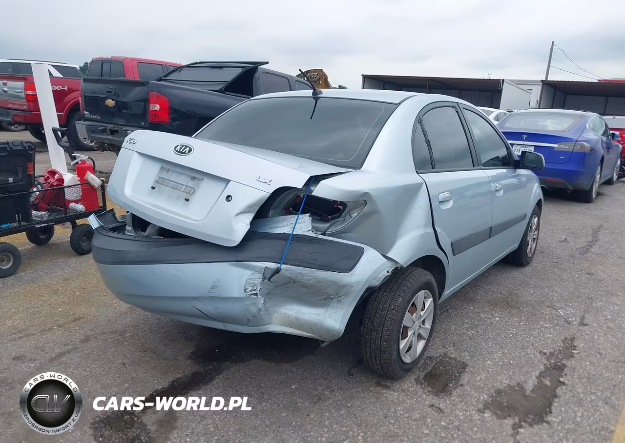 2008 Kia Rio Lx VIN:KNADE123486319083 - 4