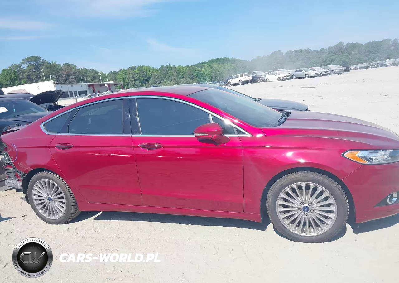 2016 Ford Fusion Titanium VIN:3FA6P0K99GR266022 - 13
