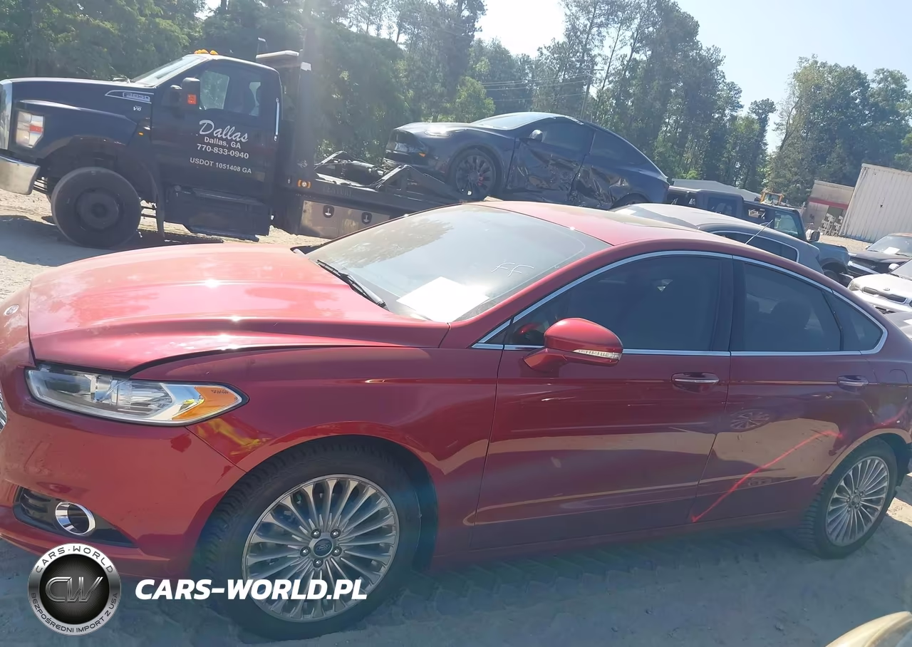 2016 Ford Fusion Titanium VIN:3FA6P0K99GR266022 - 14