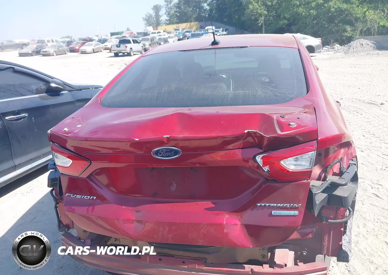 2016 Ford Fusion Titanium VIN:3FA6P0K99GR266022 - 16
