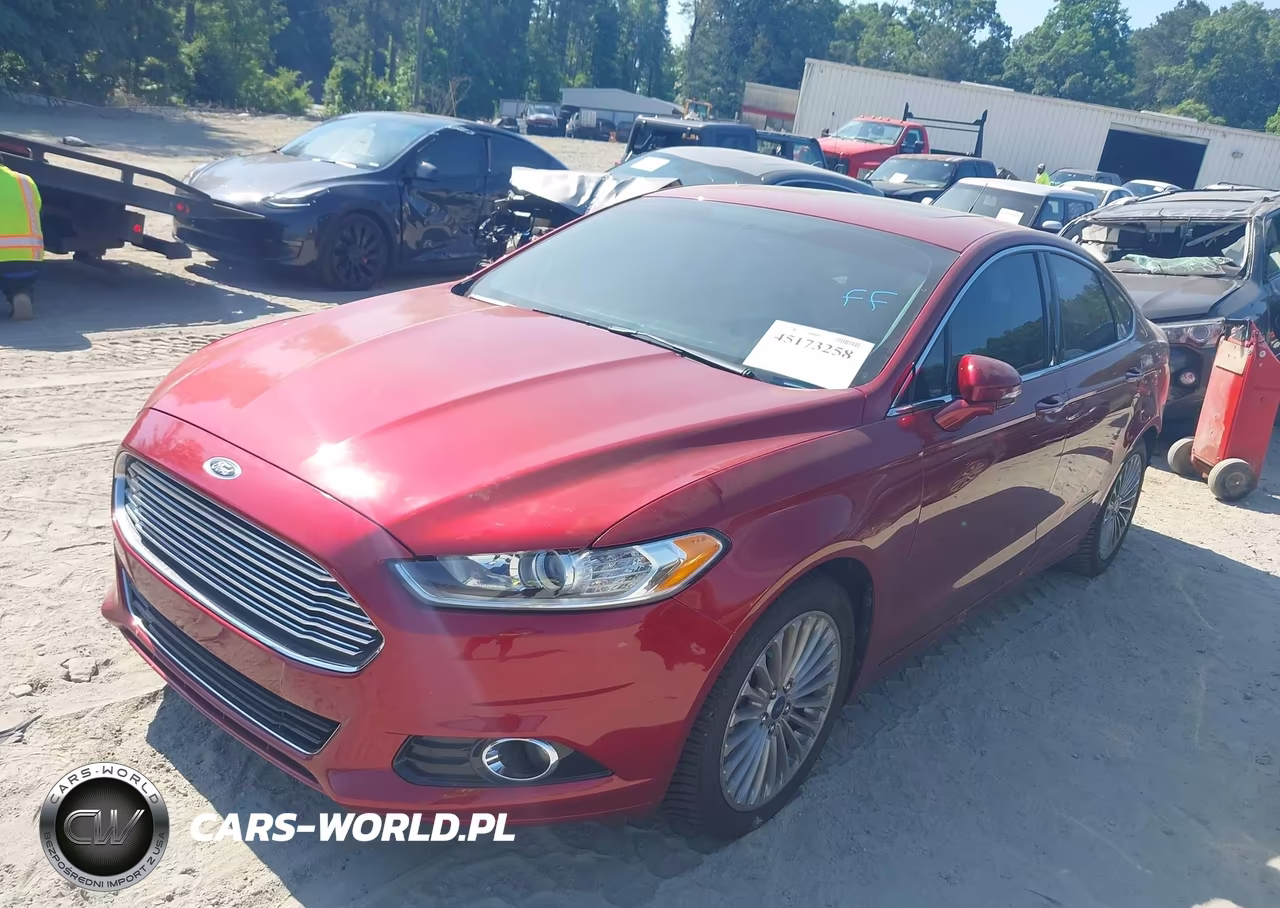 2016 Ford Fusion Titanium VIN:3FA6P0K99GR266022 - 2