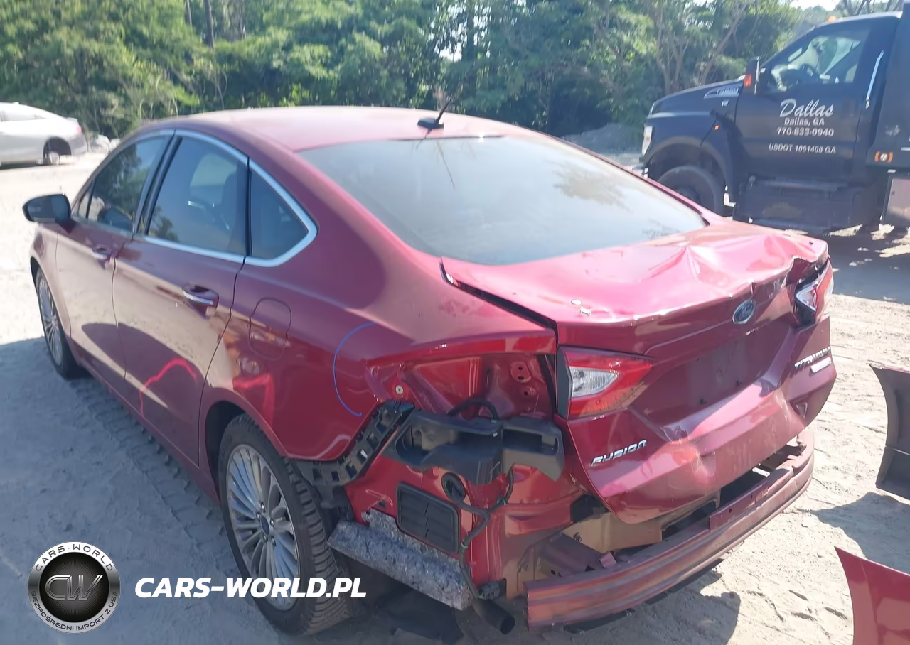 2016 Ford Fusion Titanium VIN:3FA6P0K99GR266022 - 3
