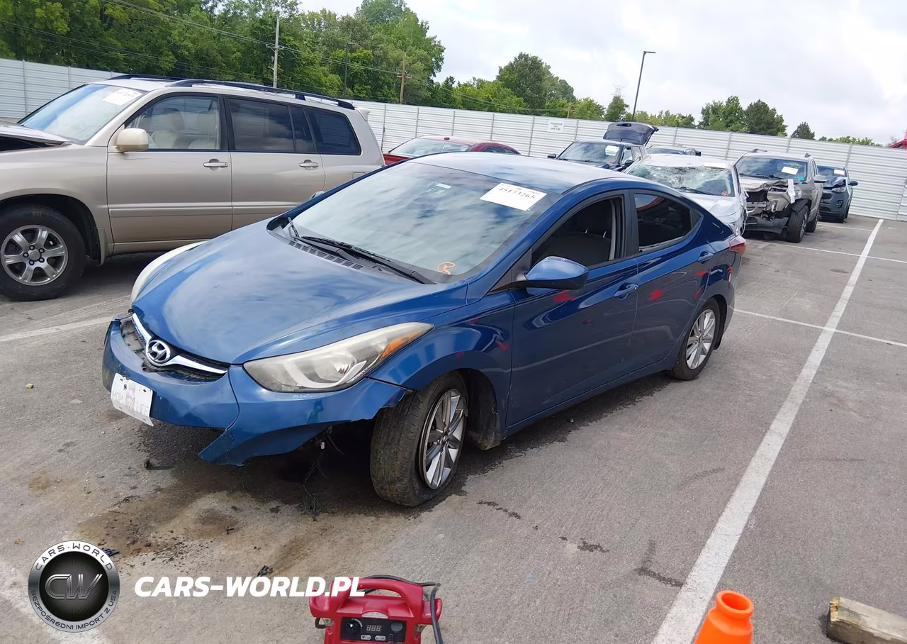 2015 Hyundai Elantra Se VIN:KMHDH4AE3FU414155 - 2