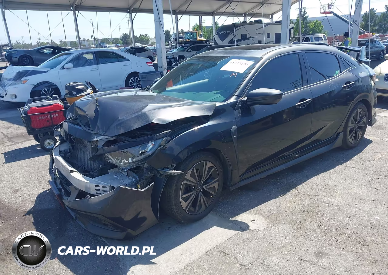2017 Honda Civic Ex-L VIN:SHHFK7H79HU404439 - 2