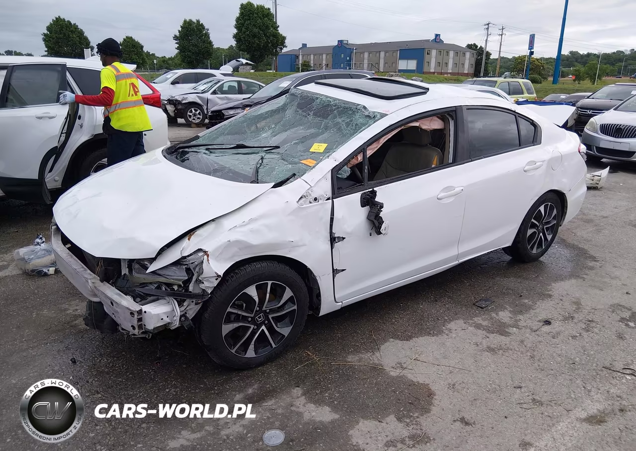 2013 Honda Civic Ex-L VIN:19XFB2F94DE010856 - 2