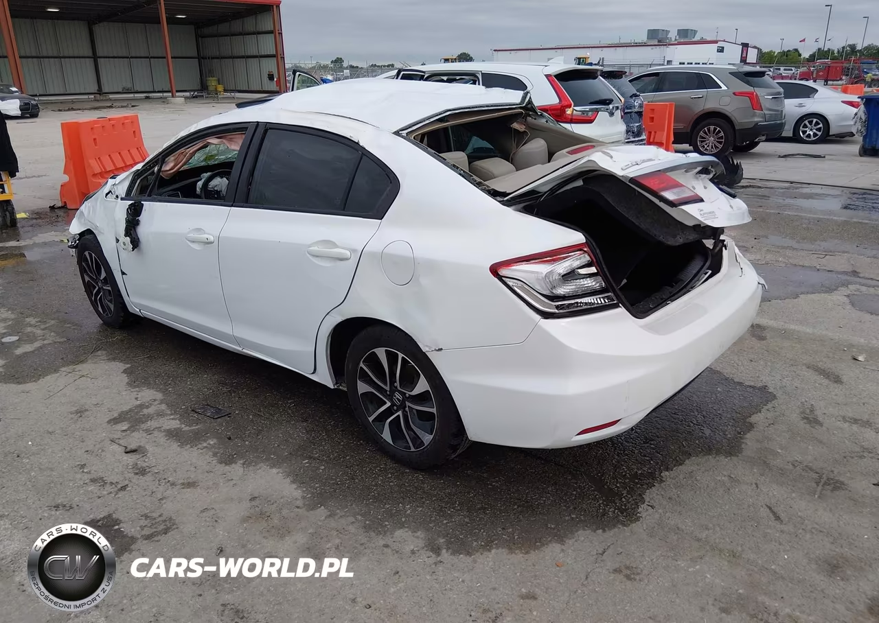 2013 Honda Civic Ex-L VIN:19XFB2F94DE010856 - 3