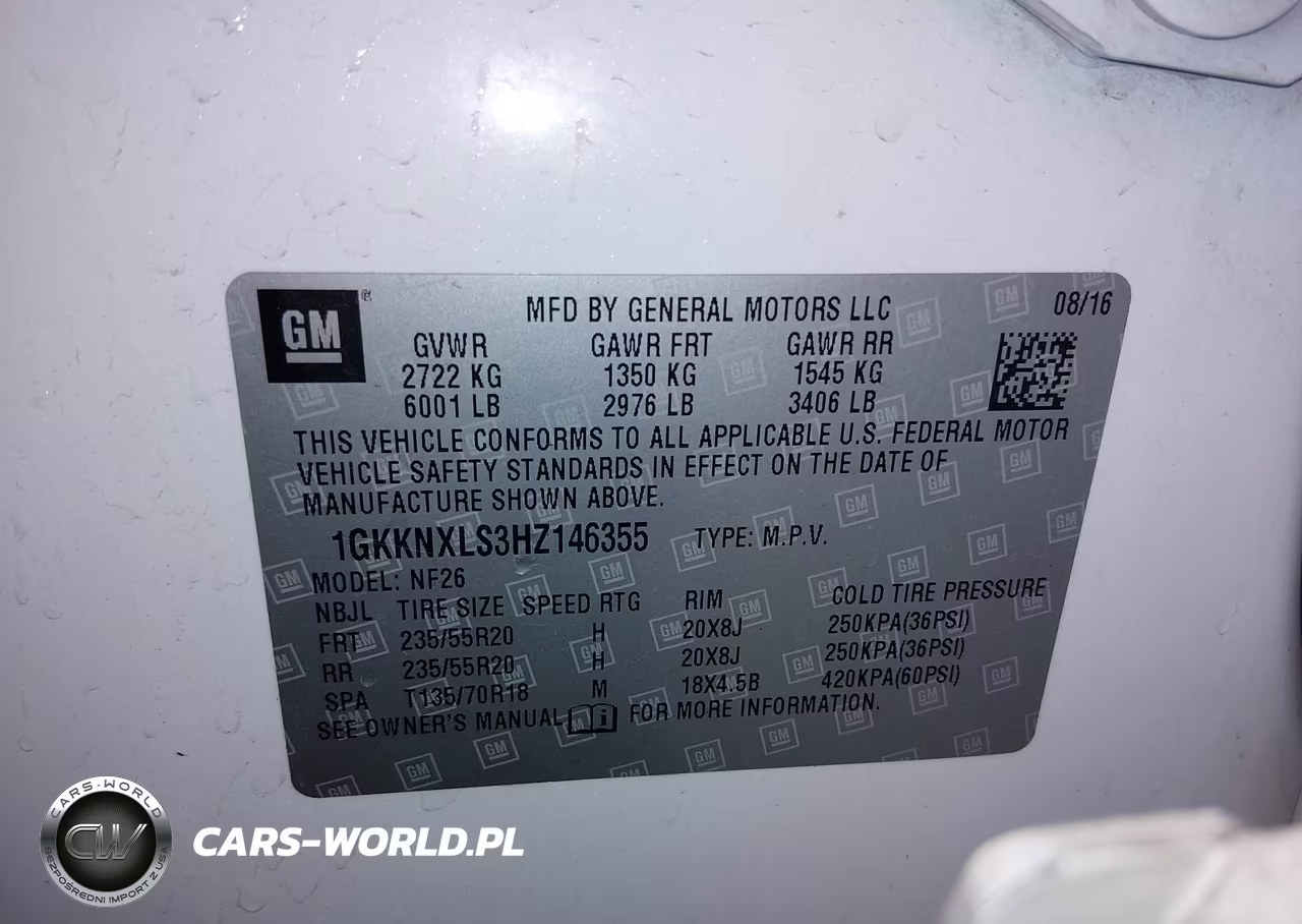 2017 GMC Acadia Denali VIN:1GKKNXLS3HZ146355 - 9