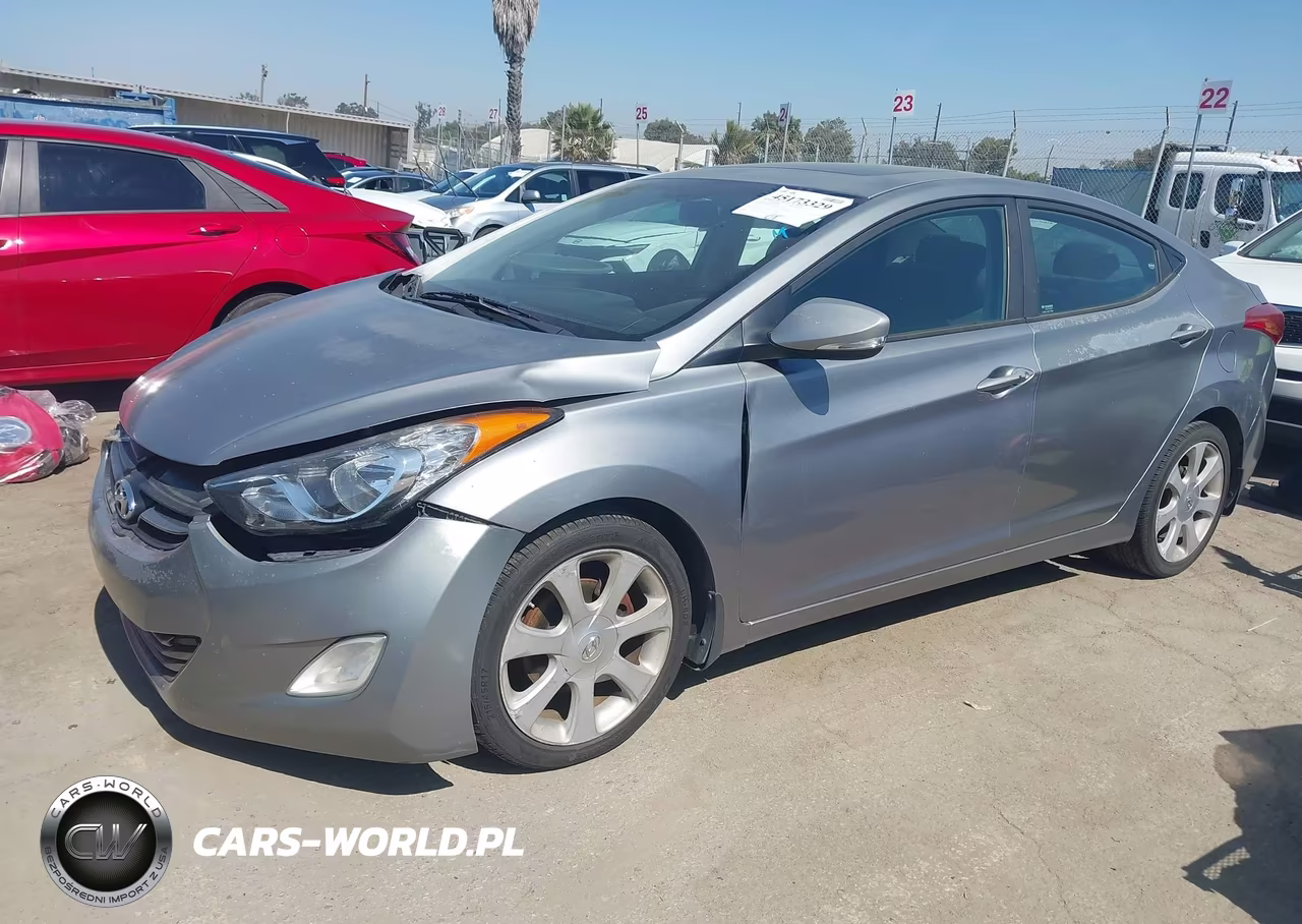 2012 Hyundai Elantra Limited (Ulsan Plant) VIN:KMHDH4AE6CU480758 - 2