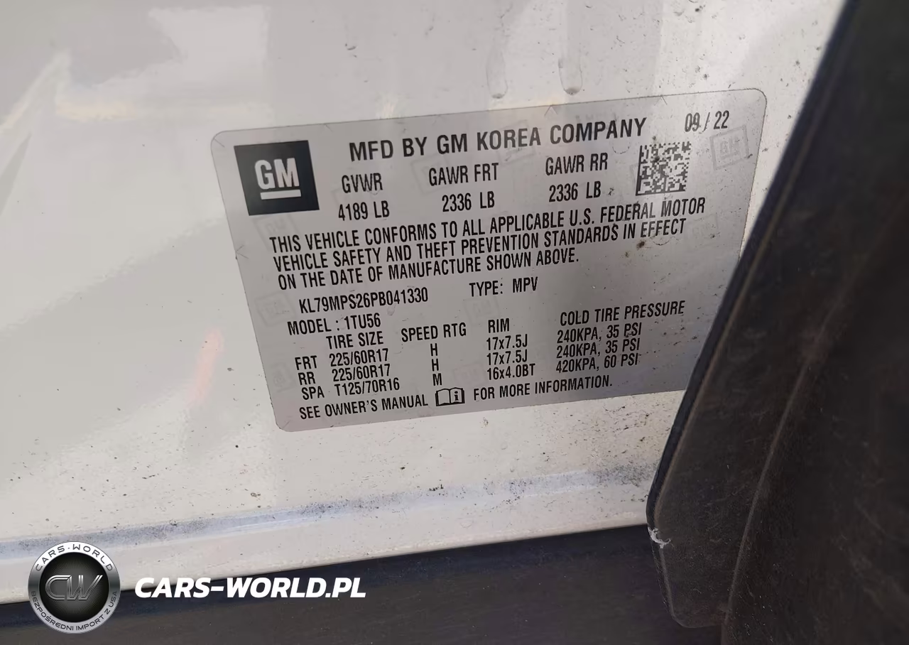 2023 Chevrolet Trailblazer Fwd Lt VIN:KL79MPS26PB041330 - 9
