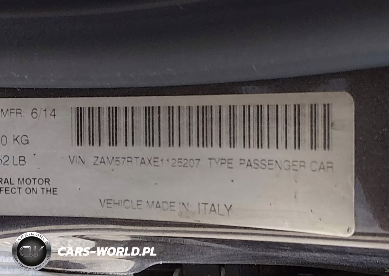 2014 Maserati Ghibli S VIN:ZAM57RTAXE1125207 - 9