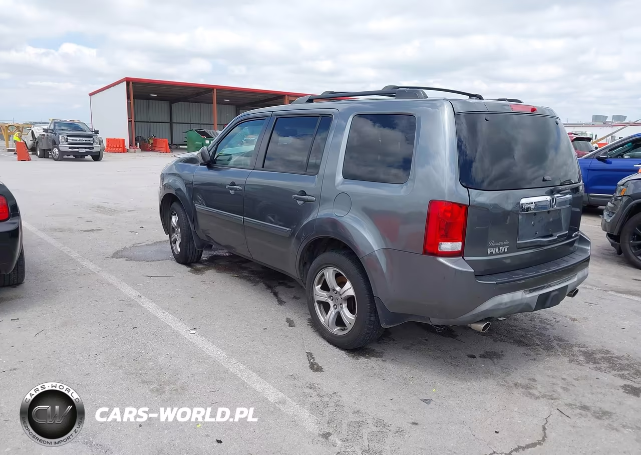 2013 Honda Pilot Ex-L VIN:5FNYF4H53DB040895 - 3