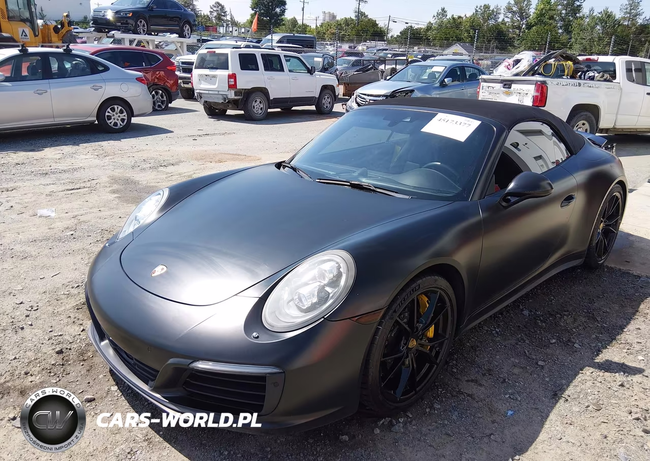 2017 Porsche 911 VIN:WP0CB2A99HS155193 - 2