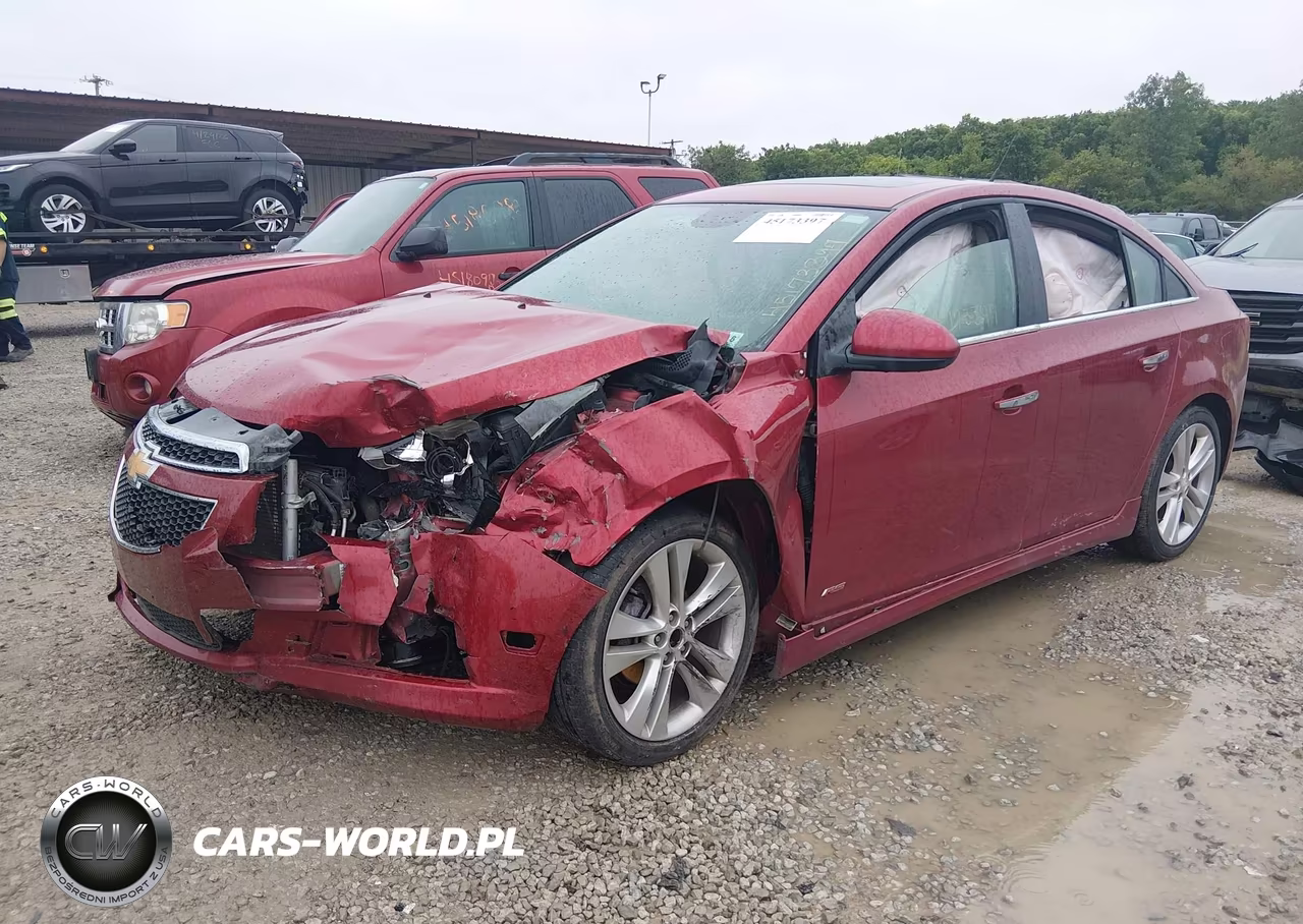 2014 Chevrolet Cruze Ltz VIN:1G1PG5SB3E7218608 - 2
