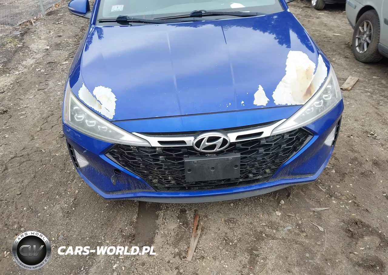 2019 Hyundai Elantra Sport VIN:KMHD04LB4KU886949 - 12