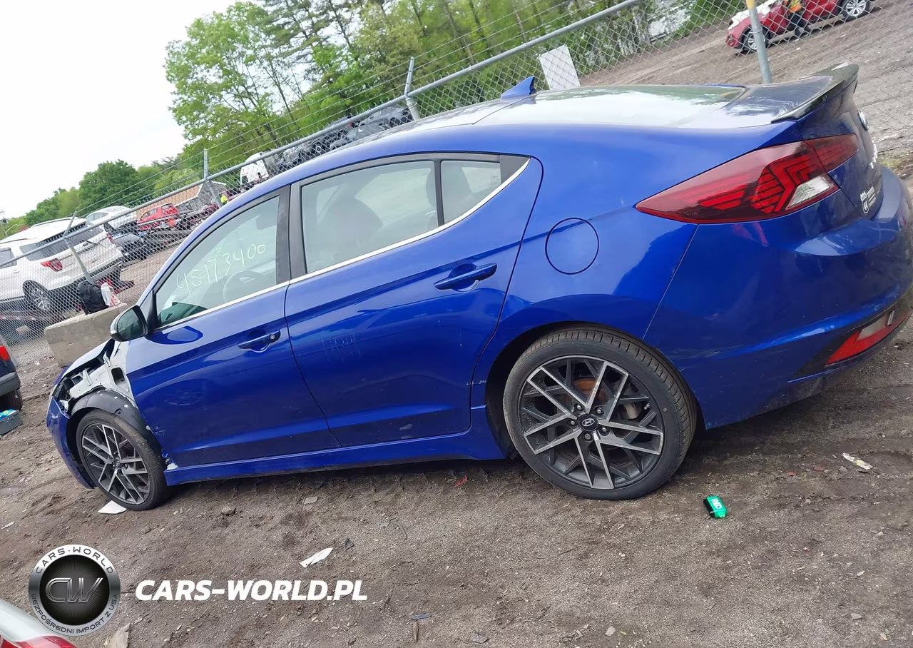 2019 Hyundai Elantra Sport VIN:KMHD04LB4KU886949 - 14