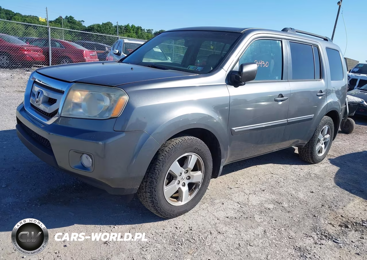 2011 Honda Pilot Ex-L VIN:5FNYF4H58BB045460 - 2