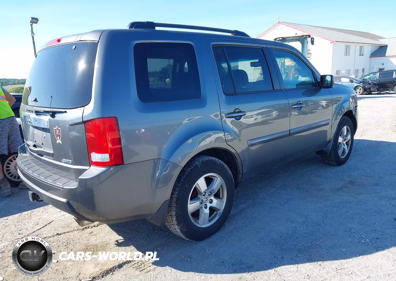 2011 Honda Pilot Ex-L VIN:5FNYF4H58BB045460 - 4