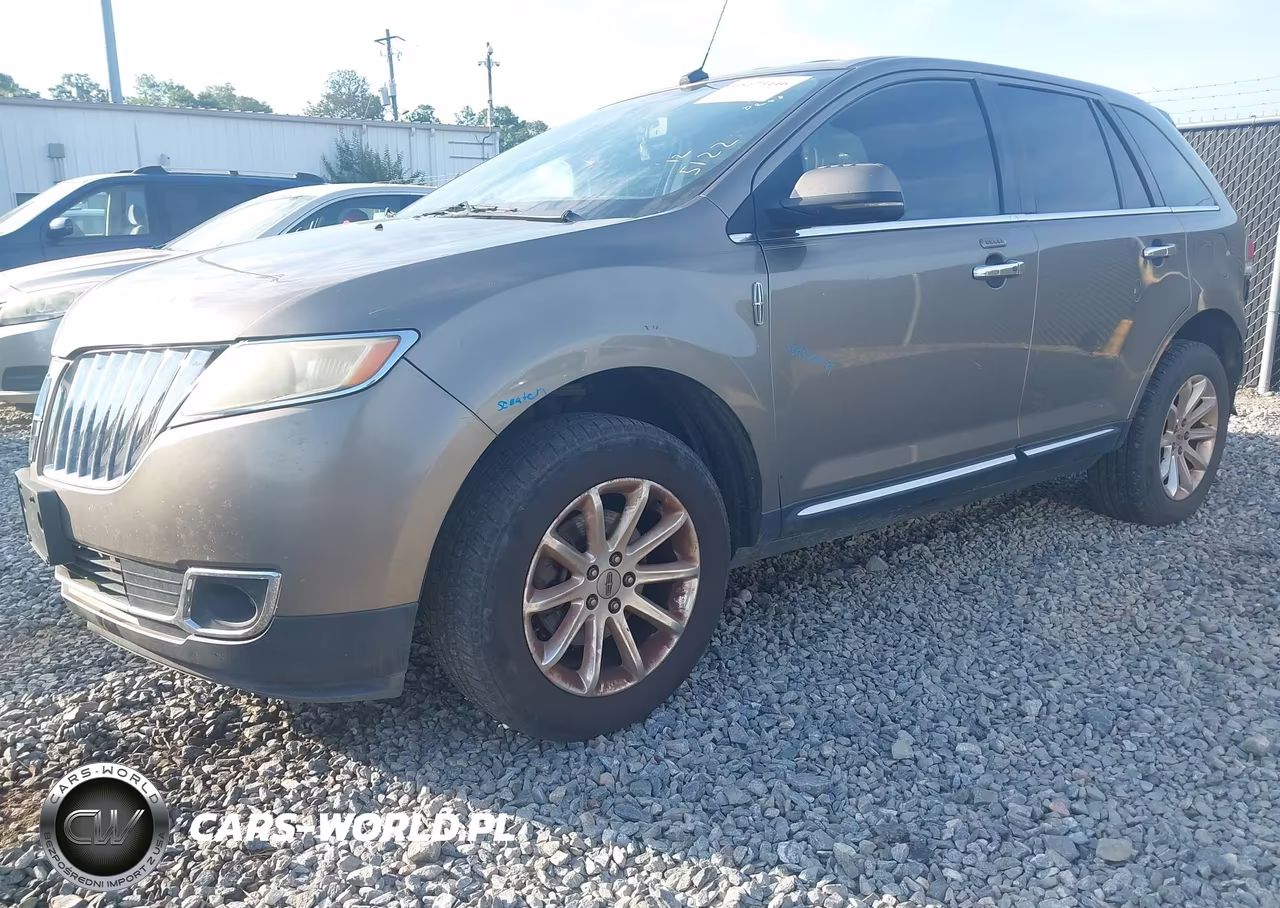 2012 Lincoln Mkx VIN:2LMDJ6JK8CBL05122 - 2