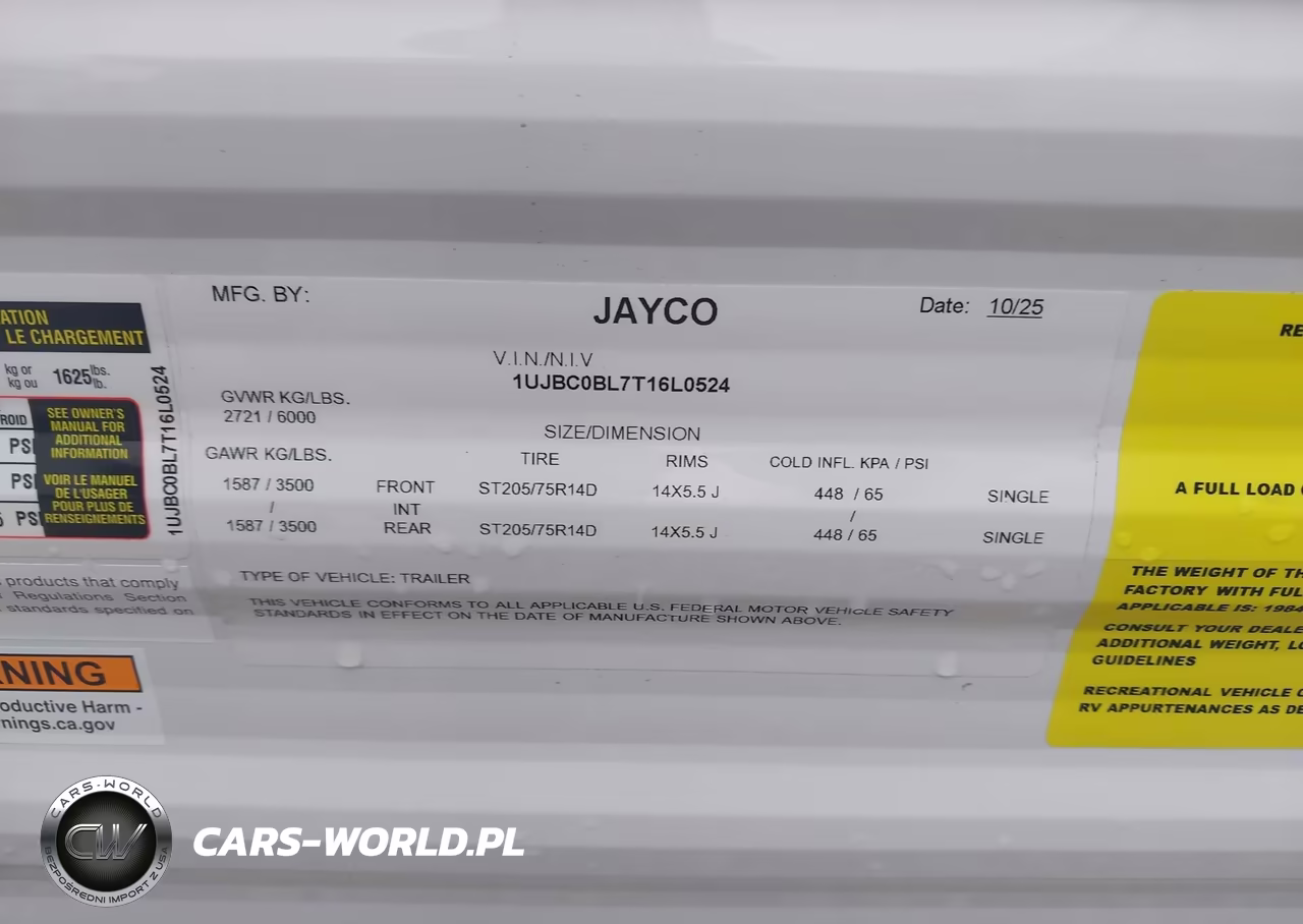 2026 Jayco Other VIN:1UJBC0BL7T16L0524 - 9