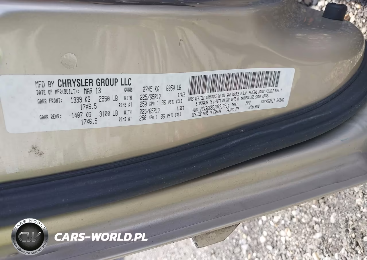 2013 Dodge Grand Caravan Se VIN:2C4RDGBG2DR719714 - 9