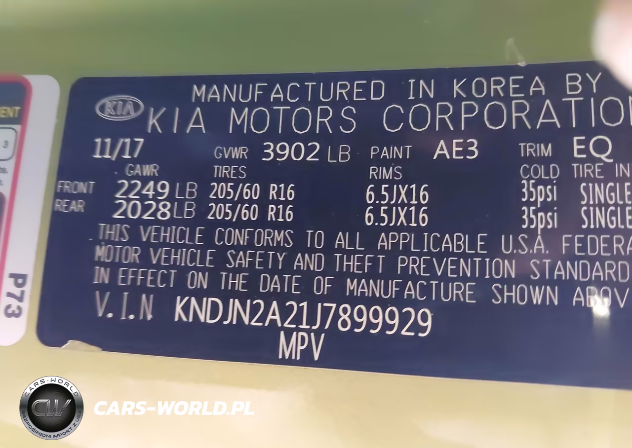 2018 Kia Soul ! VIN:KNDJN2A21J7899929 - 9