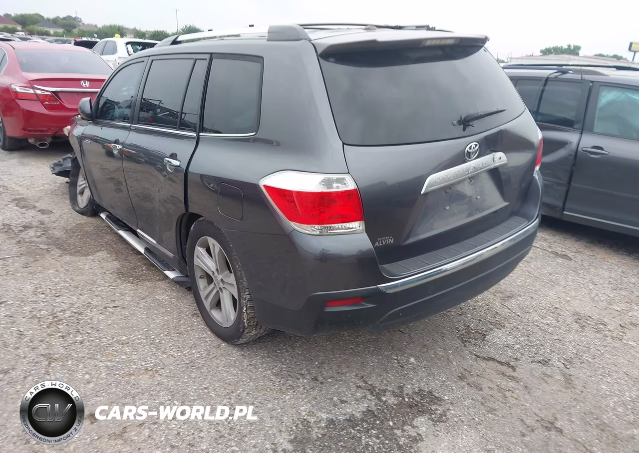 2013 Toyota Highlander Limited V6 VIN:5TDYK3EH3DS102196 - 3