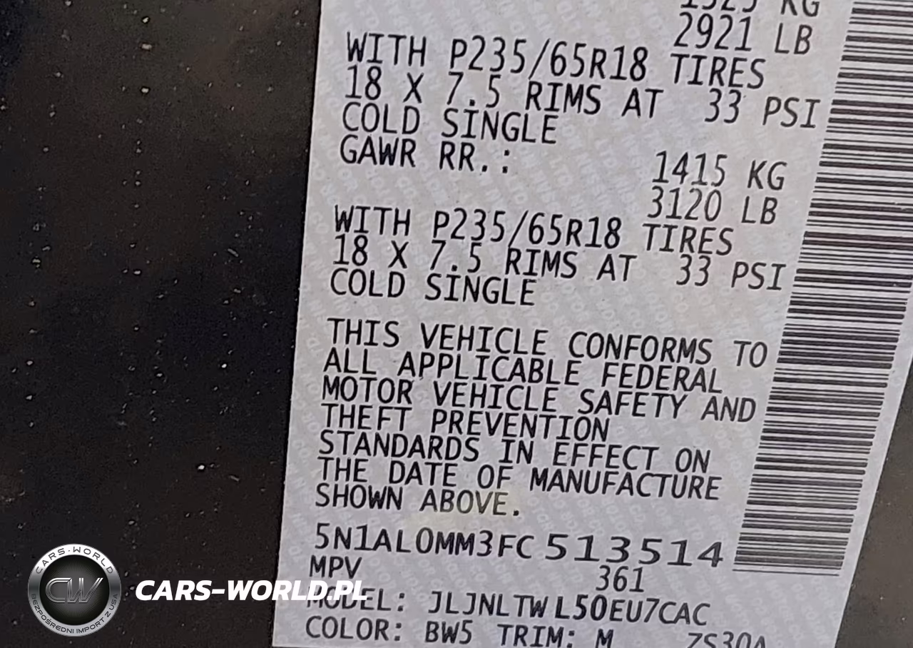 2015 Infiniti Qx60 VIN:5N1AL0MM3FC513514 - 9
