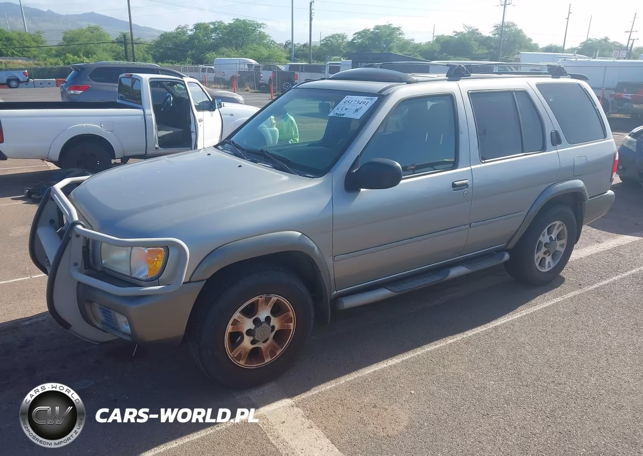 2001 Nissan Pathfinder Se VIN:JN8DR09X61W580185 - 2