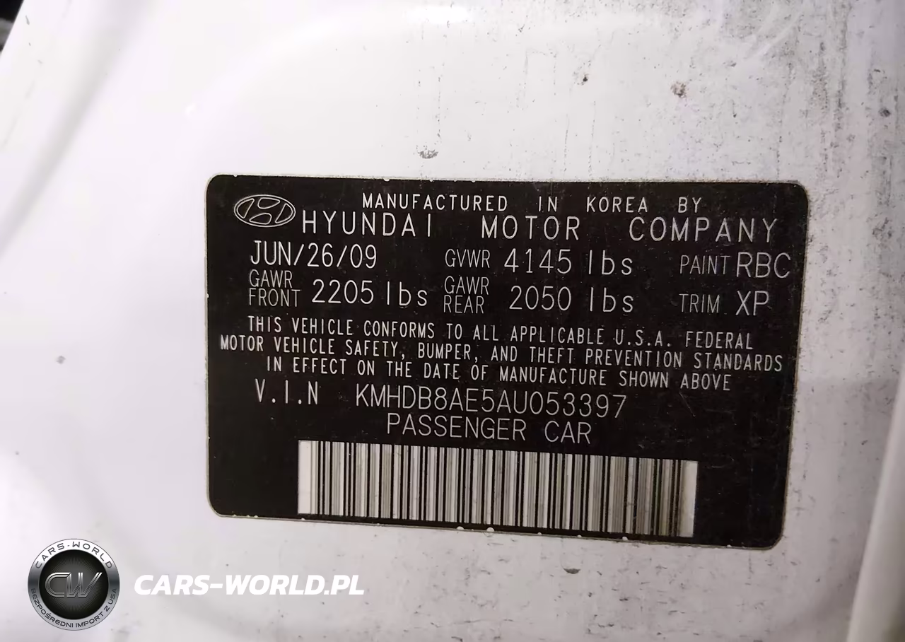 2010 Hyundai Elantra Touring Gls VIN:KMHDB8AE5AU053397 - 9