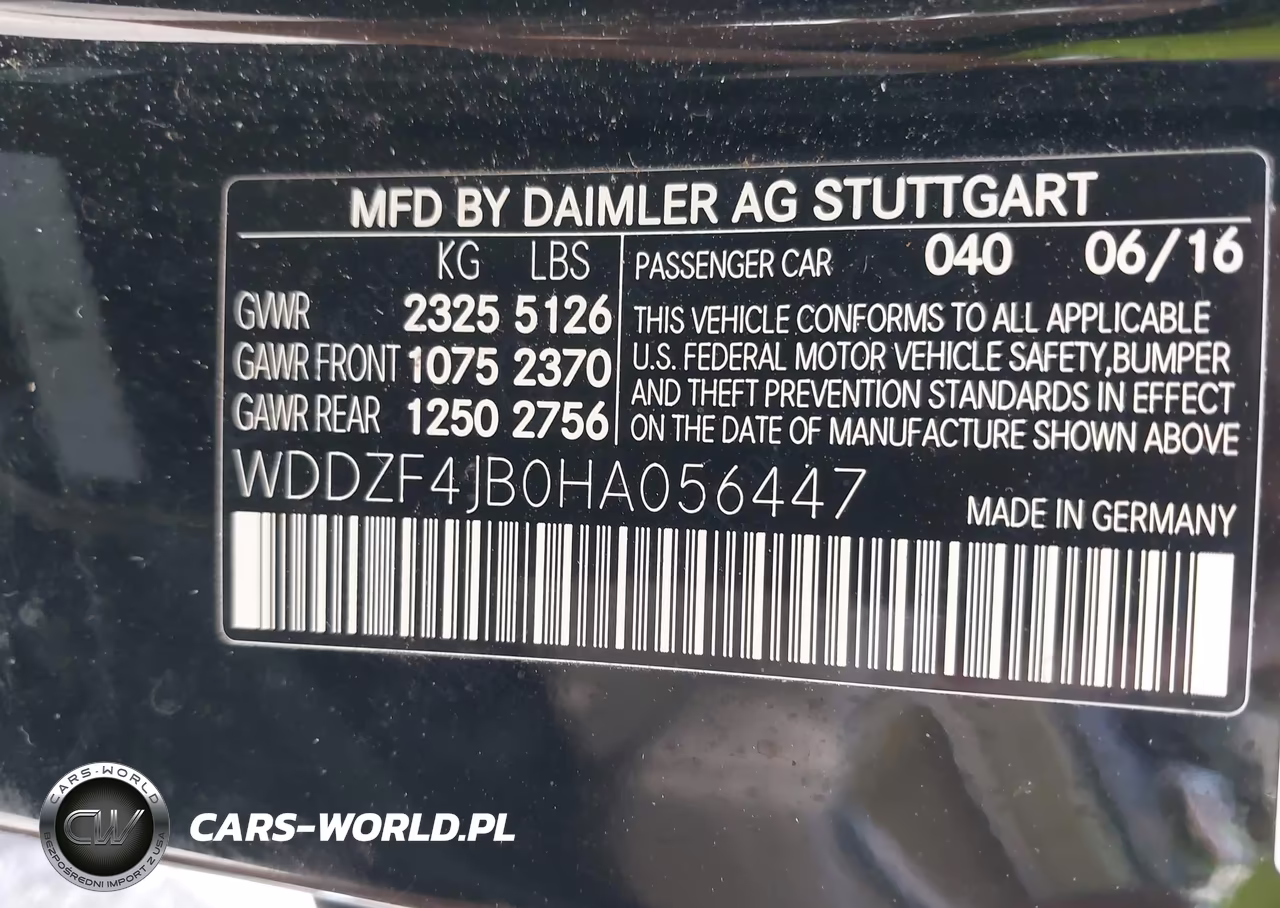 2017 Mercedes-Benz E 300 VIN:WDDZF4JB0HA056447 - 9