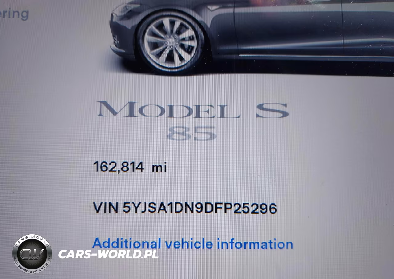 2013 Tesla Model S VIN:5YJSA1DN9DFP25296 - 15