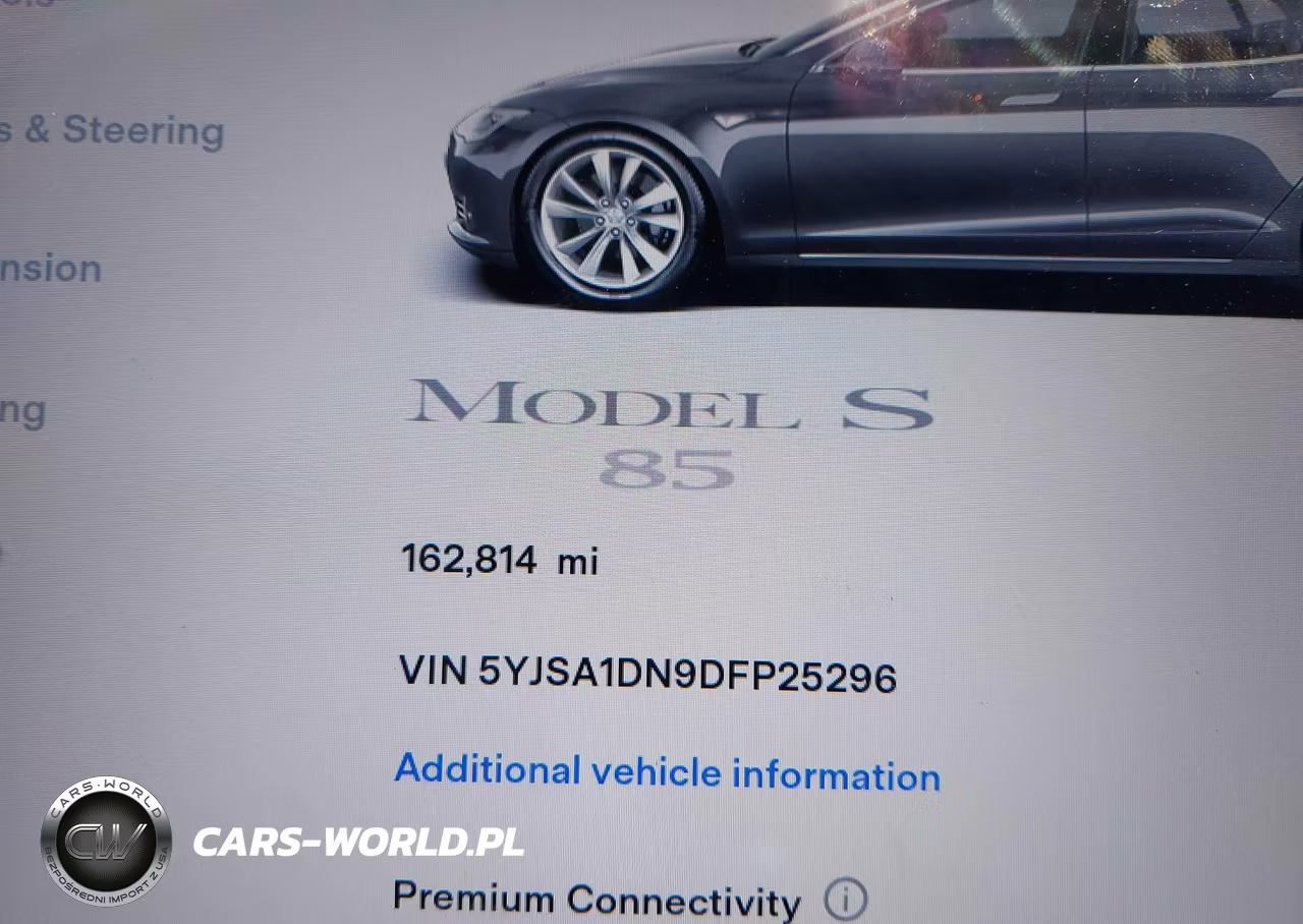 2013 Tesla Model S VIN:5YJSA1DN9DFP25296 - 7