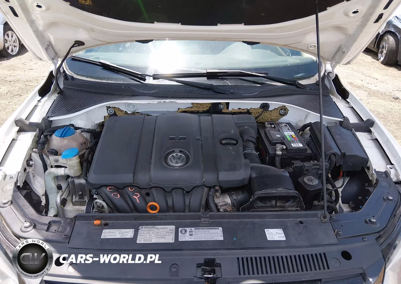 2012 Volkswagen Passat 2.5L Se VIN:1VWBH7A34CC080969 - 10