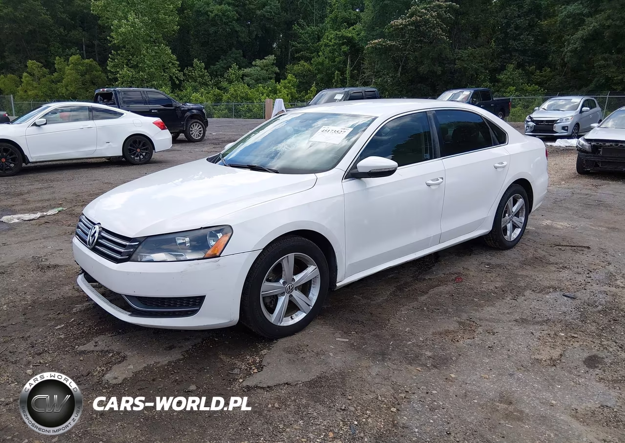 2012 Volkswagen Passat 2.5L Se VIN:1VWBH7A34CC080969 - 2