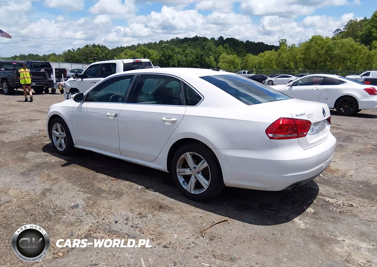 2012 Volkswagen Passat 2.5L Se VIN:1VWBH7A34CC080969 - 3