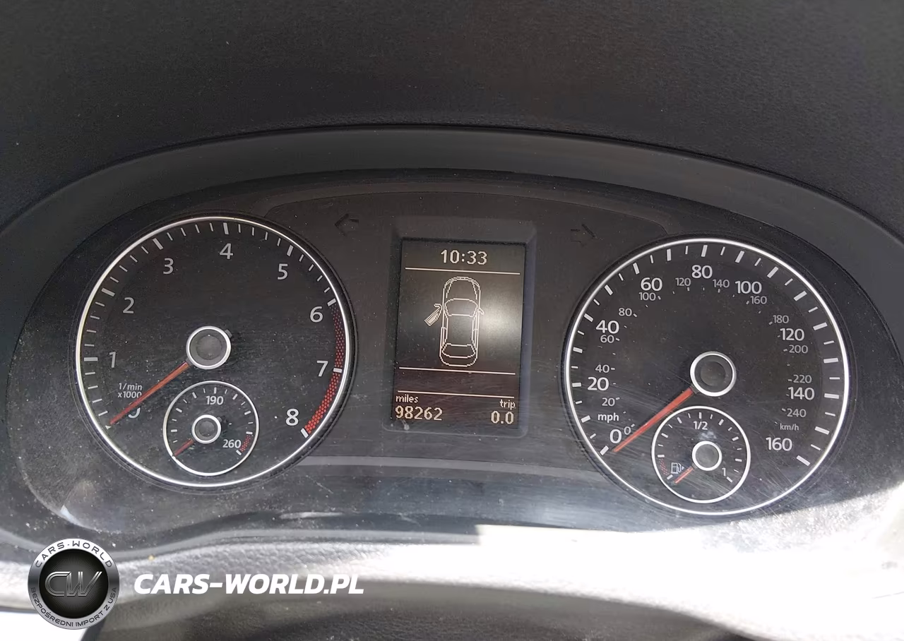 2012 Volkswagen Passat 2.5L Se VIN:1VWBH7A34CC080969 - 7