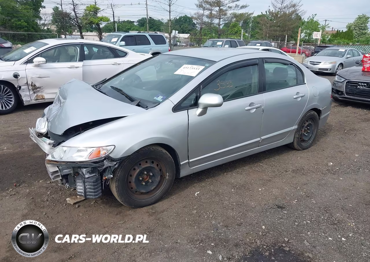 2010 Honda Civic Lx VIN:2HGFA1F50AH551995 - 2