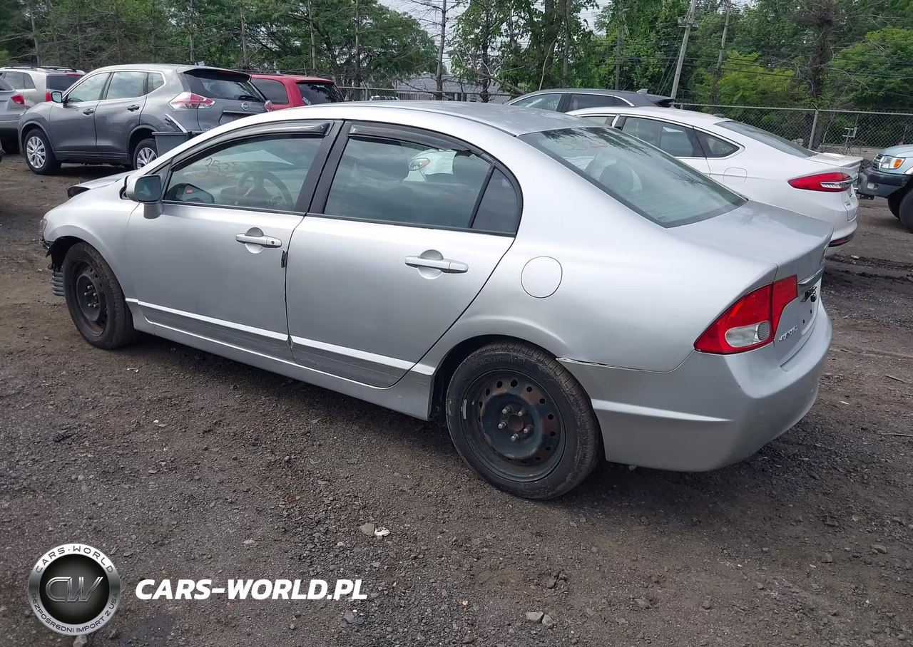 2010 Honda Civic Lx VIN:2HGFA1F50AH551995 - 3