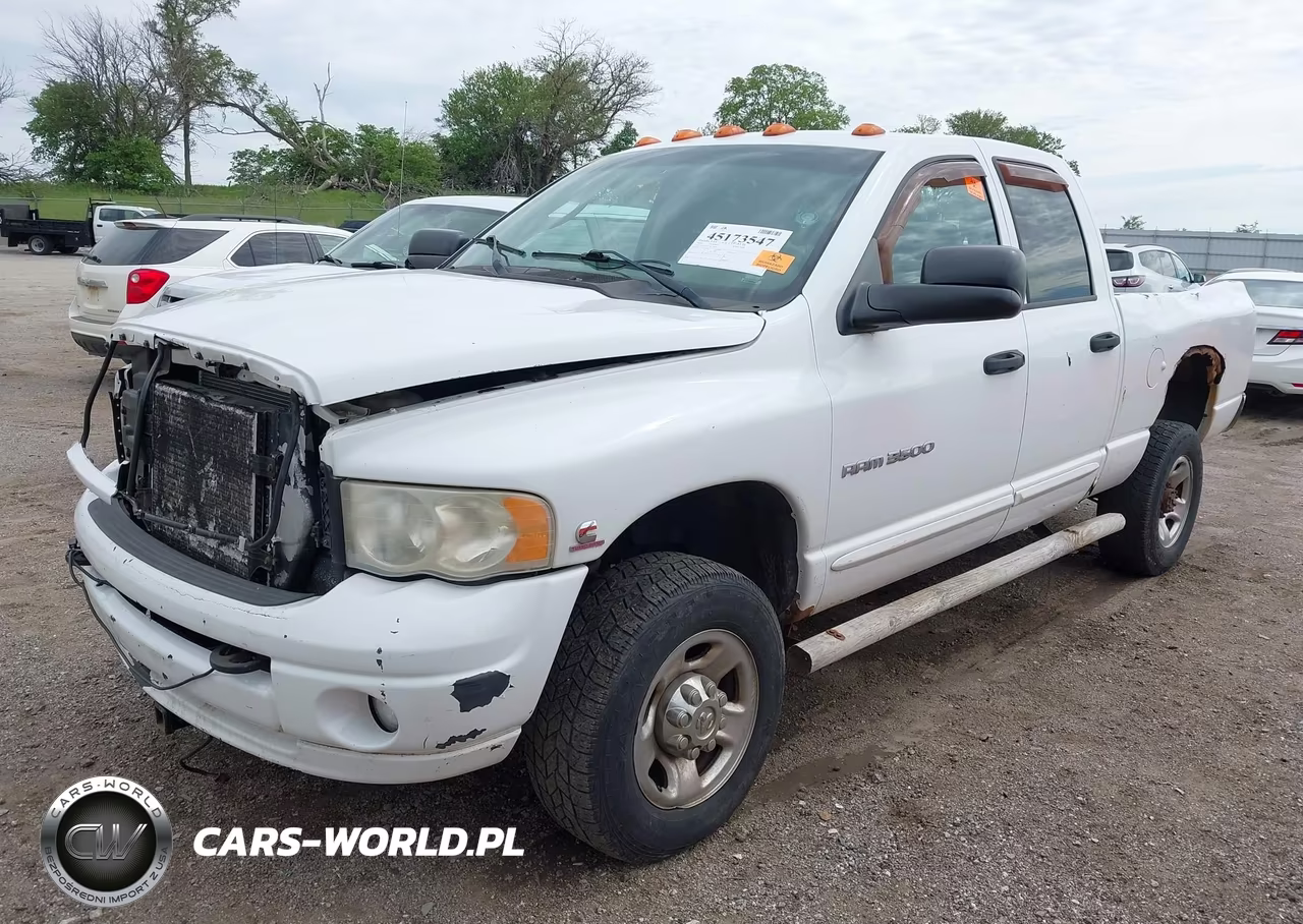 2004 Dodge Ram 3500 Slt-Laramie VIN:3D7LU38C54G198020 - 2
